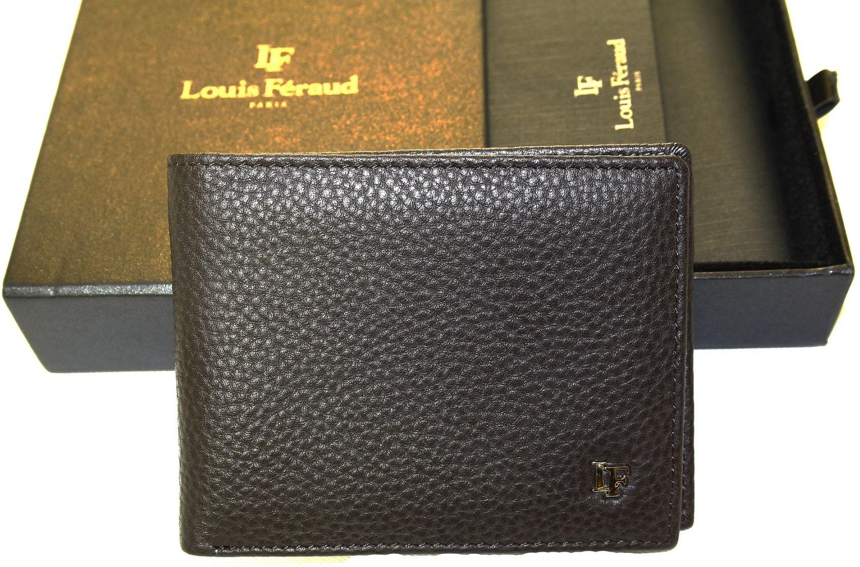 Louis Feraud Black Leather For Men - Bifold Wallets: Buy Online at Best  Price in UAE 