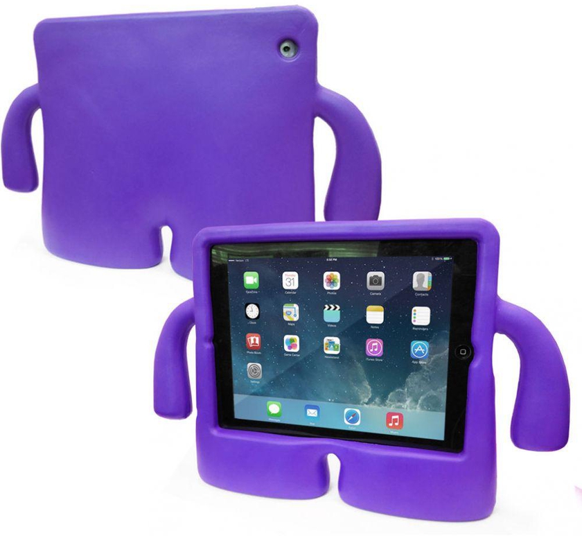 Kids Shockproof Safe Handle EVA Foam Stand Case Cover For Apple iPad Mini 1 2 3 Purple Colour