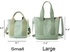 Small Cute Canvas Tote Bag with Pockets for Women, Mini Casual Crossbody Shoulder Hobo Purse Messenger Handbag Bags Work