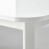 STRANDTORP / BERGMUND Table and 4 chairs - white/Orrsta light grey 150/205/260 cm