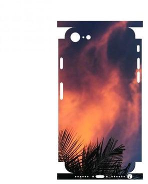 Printed Back Phone Sticker With The Edges For iphone 6S Sunset Clouds