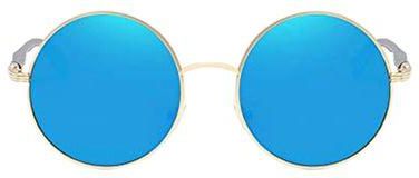 Round Retro UV Protection High Definition Sunglasses