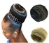Generic Donut Hair Bun Hair Extension - Black