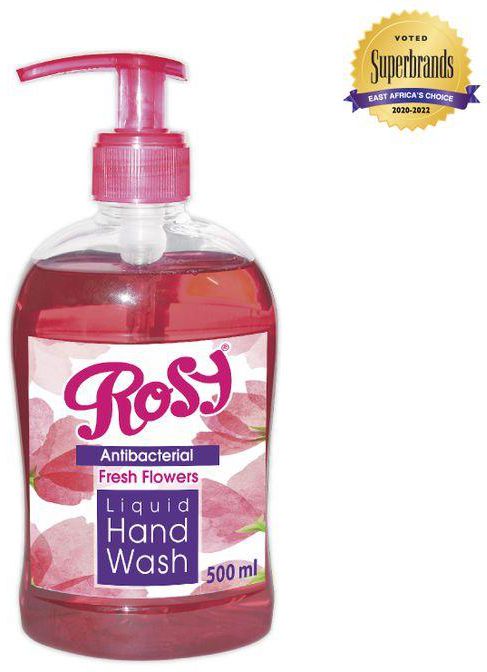 Rosy Liquid Hand Wash Soap Fresh Flowers 500ml With Pump
