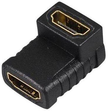 HDMI Female To Female Connector - Right Angled