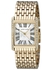 Anne Klein Women's Swarovski Crystal Accented Rectangular Gold-Tone Bracelet Watch (21-AK2000MPGB)