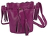 Fashion Leather Shoulder Crossbody Bag - Rose Madder