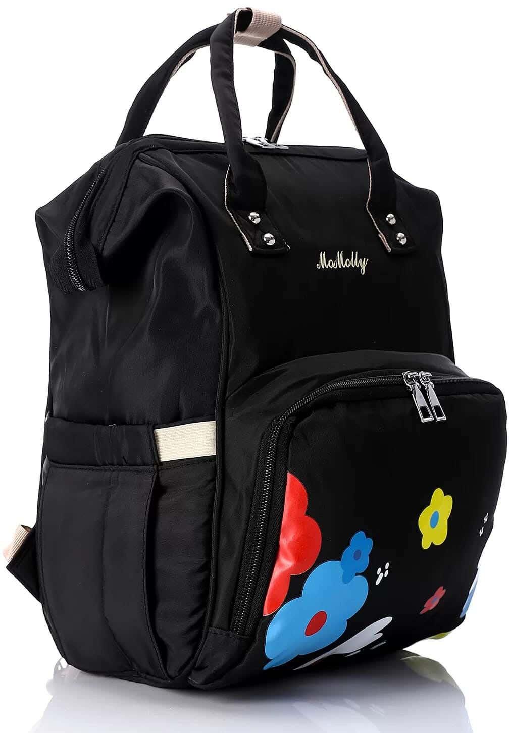 Get Crossland Waterproof Baby Diaper Backpack, 18 Inch - Black with best offers | Raneen.com