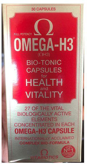 Vitabiotics Omega-H3 Capsules For Healthy Living