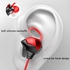 G3000 Wired Dynamic Headphone 3.5mm In-ear Gaming Earphone With Mic For Phone/PC-Black Sliver