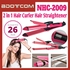 [ Ready Stock ] Nova NHC-2009 2 in 1 Set Diameter 26mm Hair Curler Hair Straightener
