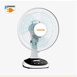Lontor Rechargeable Table Fan 12inches - CTL-CF025-12