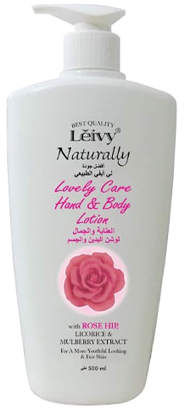 Leivy hand &amp; body lotion rose hip 500 ml