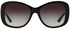 رالف لورين نظارة شمسية للنساء - مقاس 56، اطار اسود، 0RL8144 50018G56
