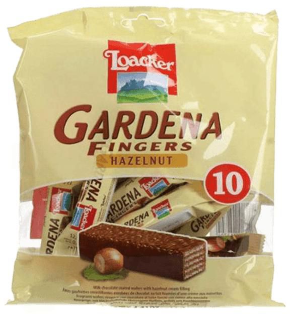 Loacker Garedena Hazelnut Fingers - 125g