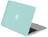 Rubberized Hard Shell Case For Apple MacBook Pro 13-Inch Mint Green