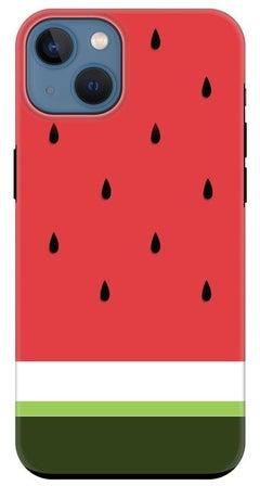 Tough Pro Series Customized Mobile Cover for Apple iPhone 13 Minimal Watermelon