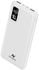 L'avvento Wired Power Bank, 10000mAh, White - MP48W-WH