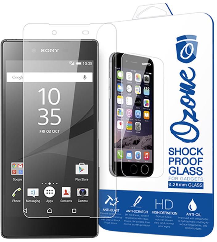 Ozone Tempered Glass Screen Protector for Sony Xperia Z5 Premium - Z5P-O-SP6, Transparent