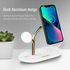 Promate Wireless Charging Station, 4-in-1 Charging Dock with 5W Magnetic MFi Apple Watch Charger, 15W Qi Charging Stand, 24W USB-C Power Delivery Port and 5W/10W Qi Charging Pad, Bonsai Gold