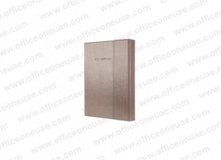 Sigel Notebook CONCEPTUM A6, hardcover, lined, with magnetic fastener, Rose Gold Metallic