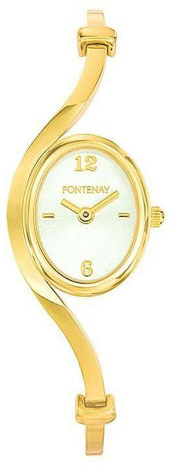 Fontenay Paris - casual women&#39;s Gold Analog Stainless Steel watch - UT1228FL