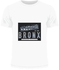 Freedom Bronx Casual Crew Neck Slim-Fit Premium T-Shirt White