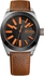 Hugo Boss Men's Black Dial Leather Band Watch - 1513055