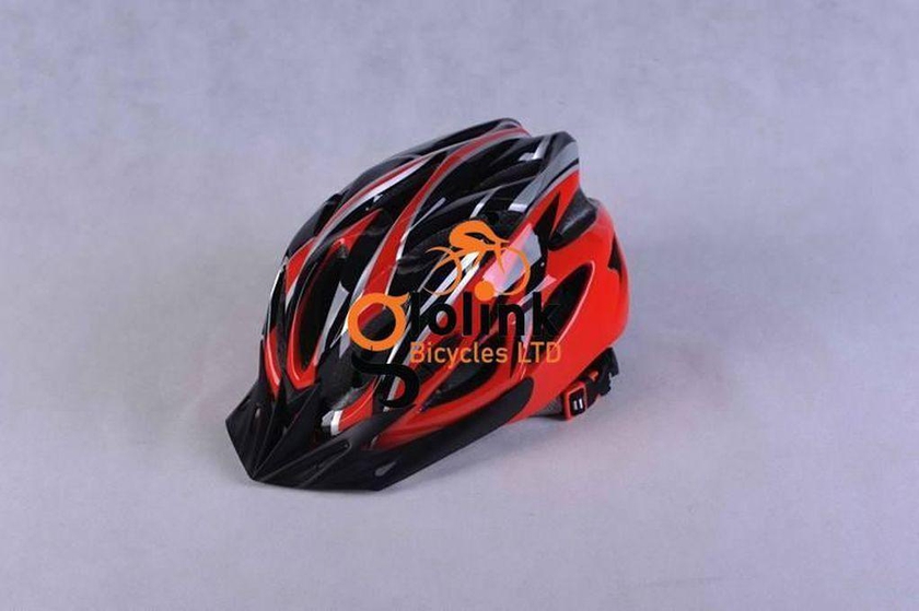 Bicycle Cycling Helmet MTB Breathable Mountain Bike Road Bicycle Safety Protection Helmet Red