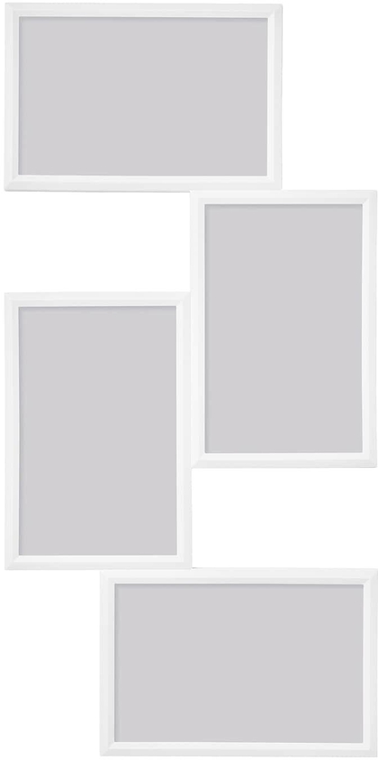 YLLEVAD Collage frame for 4 photos - white 21x41 cm