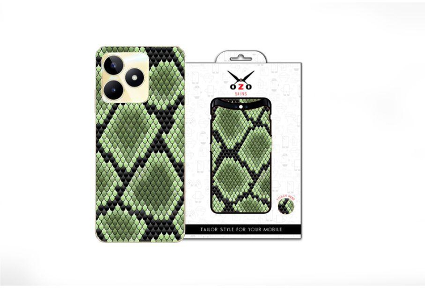 OZO Skins Green Animal Snake (SE116GAS) For Realme C51