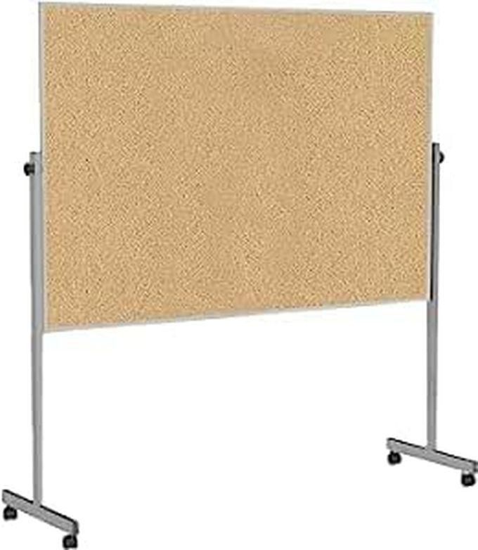 Smart 60x90 Cork Board With Metal Holder