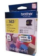 Brother LC563 Ink Cartridge 600-Pages Yellow
