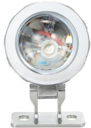 10W LED Underwater Light Submersible Lamp With Remote Control Silver 10.8 X 8.5 X 8.3centimeter
