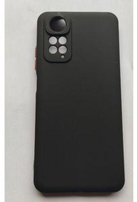 Redmi Note 11s Silicon Protective Back Case - Black
