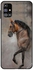 غطاء حماية واقٍ بطبعة كلاسيكية على شكل صورة حصان لهاتف سامسونج جالاكسي M31s متعدد الألوان