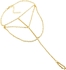 18K Yellow Gold Plated Anklet [MM628]