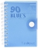 Mintra Lined Ninety Notebook – A6 – Blue