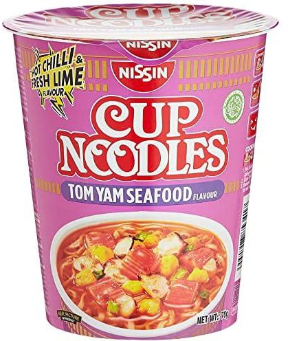 Nissin Cup Noodles Tom Yum 70 gms