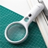 Deli Deli Office Life Magnifier 9099 WHITE Large glass: 3X, ( 1 PCS)