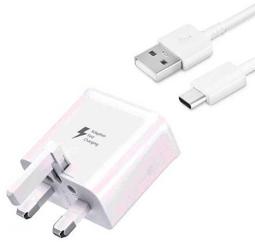 Samsung Galaxy S10 - S9 - S8 Adaptive Charger (TYPE C) - White