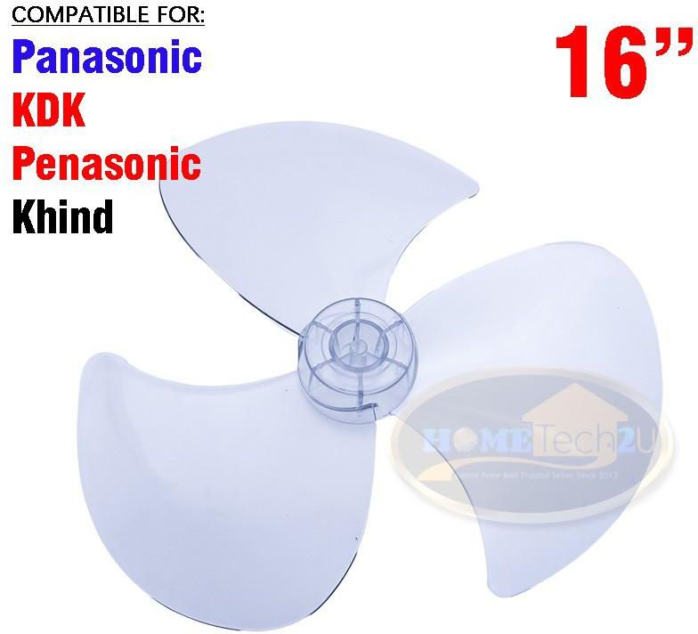 Hometech2u Fan Blade 16" Inch Replacement for Panasonic KDK Pensonic Khind