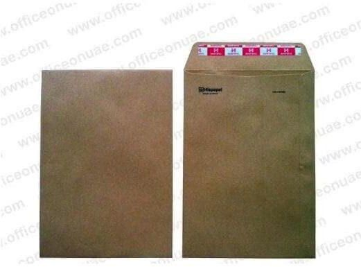 Hispapel Envelope 254 x 177 mm, 10 x 7 inches, 90gsm, Brown