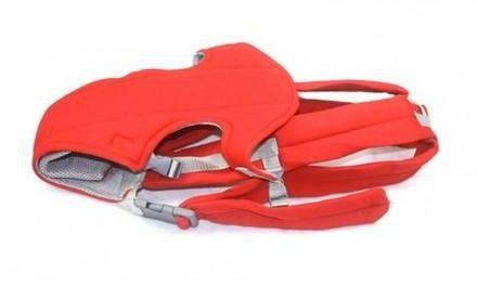 [H8667R]Convenient Baby carriers Slings Backpacks Decompression strap Red