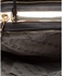 Dejavu Elegant Leather Crossbody Bag - Black