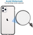 جراب JETech لهاتف iPhone 11 Pro Max (2019) مقاس 6.5 بوصة ، غطاء ممتص للصدمات ، ظهر شفاف مضاد للخدش (أسود)