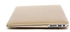 Matte Frosted Rubberized Hard Shell Case Cover For Apple MacBook Air Gold