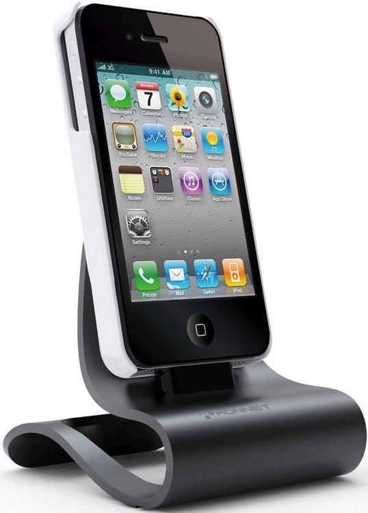 Konnet iCrado Pro Stand Dock for iPhone 5 / 5s Black