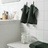 HIMLEÅN منشفة صغيرة, أخضر غامق/خليط, ‎30x30 سم‏ - IKEA
