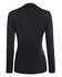 Meaneor Casual Turn Down Collar Long Sleeve Jacket Solid Coat Blazer-Black